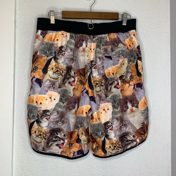 Bioworld cat swim suit trunks shorts size medium - Picture 2 of 4